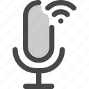 audio, connection, microphone, podcast, signal, wifi