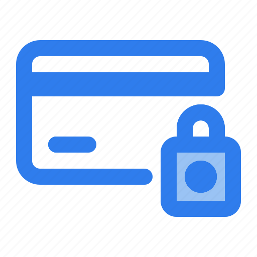 Card, credit, internet, lock, locked, padlock, security icon - Download on Iconfinder
