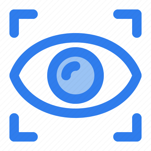 Eye, focus, internet, scan, security, view, vision icon - Download on Iconfinder