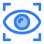 eye, focus, internet, scan, security, view, vision 