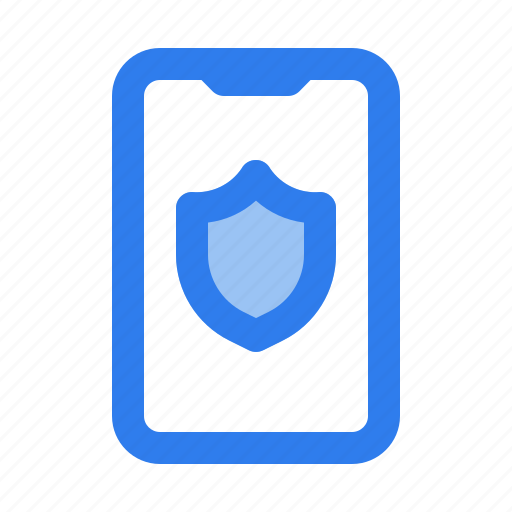 Gadget, internet, iphone, phone, security, shield, smartphone icon - Download on Iconfinder