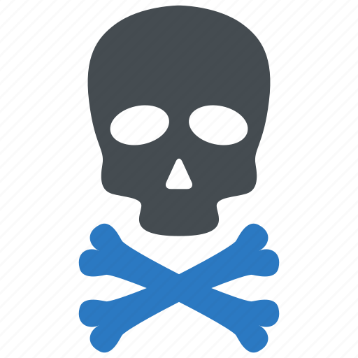 Skull, toxic, skeleton, poisonous icon - Download on Iconfinder