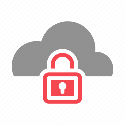 Cloud, internet, lock, protection, security icon - Download on Iconfinder