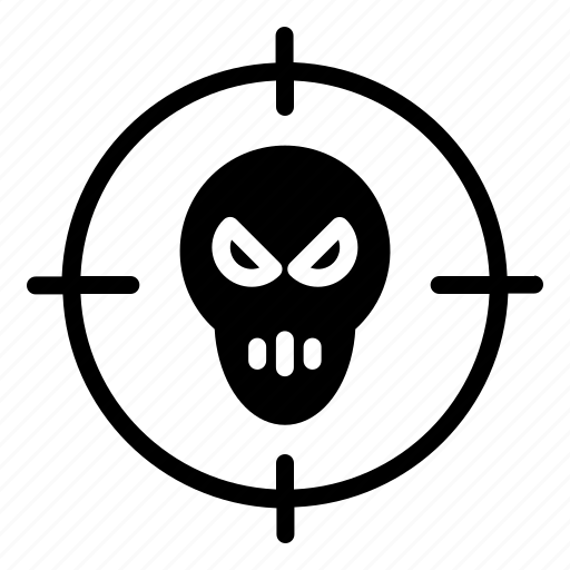 Target, danger, skull, skeleton, internet, security, online icon - Download on Iconfinder