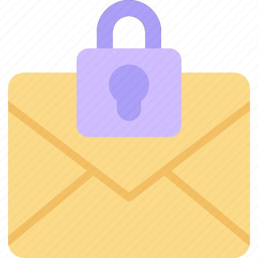 Encryption, privacy, padlock, email, security icon - Download on Iconfinder