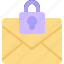 encryption, privacy, padlock, email, security 