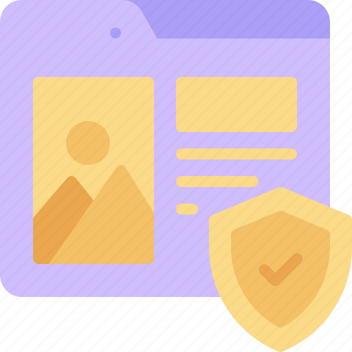 Shield, safe, browser, security, www icon - Download on Iconfinder