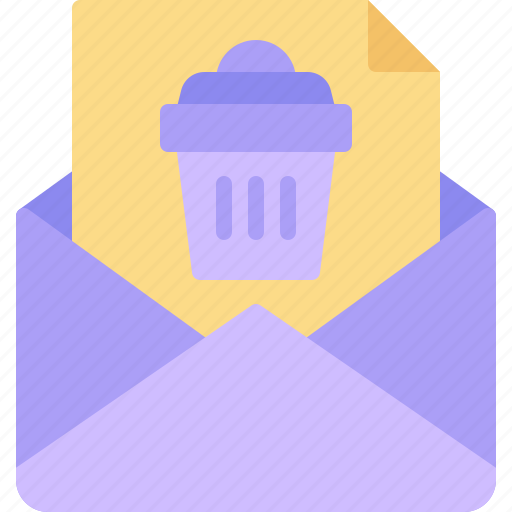 Spam, trash, mail, email, delete icon - Download on Iconfinder