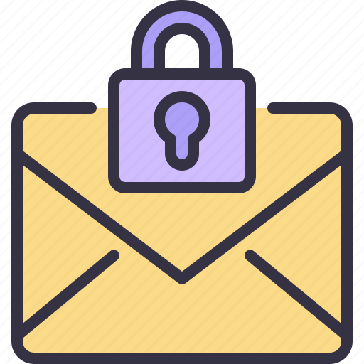 Encryption, privacy, padlock, email, security icon - Download on Iconfinder