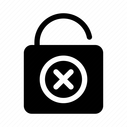 Adlock, unlock, delete, unlocked, remove, security icon - Download on Iconfinder
