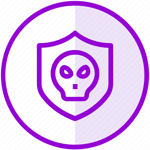 Hacker, protection, shield, virus icon - Download on Iconfinder