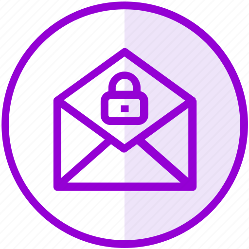 Email, lock, mail, security icon - Download on Iconfinder