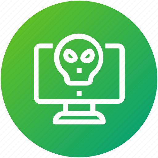 Computer, hacker, monitor, virus icon - Download on Iconfinder