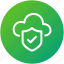 cloud, protection, security, shield 