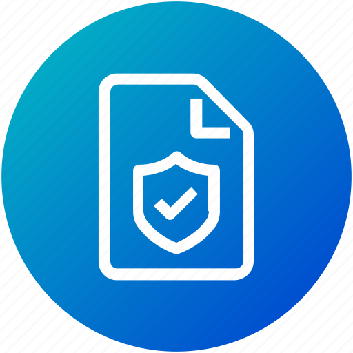 Document, file, lock, protection, security icon - Download on Iconfinder