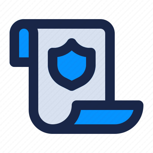 Document, file, internet, page, safe, security, shield icon - Download on Iconfinder