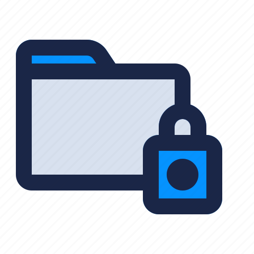 Archive, folder, internet, lock, locked, private, security icon - Download on Iconfinder