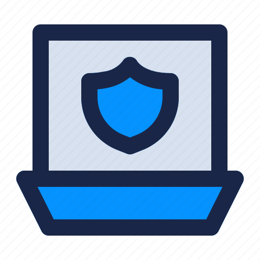 Computer, gadget, internet, laptop, security, shield, technology icon - Download on Iconfinder