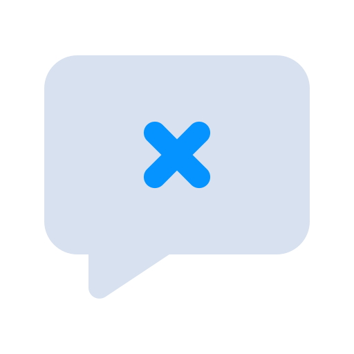 Cancel, chat, communication, internet, message, security, talk icon - Free download
