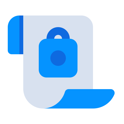 Document, file, internet, lock, locked, page, security icon - Free download