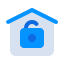 home, house, internet, locked, padlock, security, unlock 