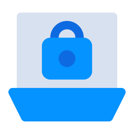 Computer, internet, laptop, lock, locked, security, technology icon - Free download