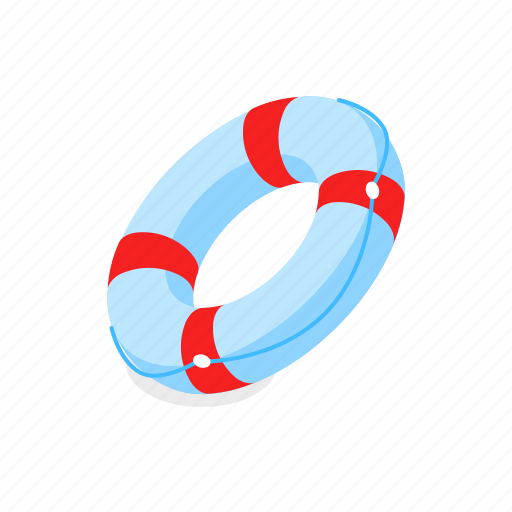 Lifebuoy, inflatable, ring, rescue icon - Download on Iconfinder