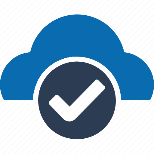 Approved, cloud, cloud accept, cloud computing, cloud ok, cloud service, cloud status icon - Download on Iconfinder