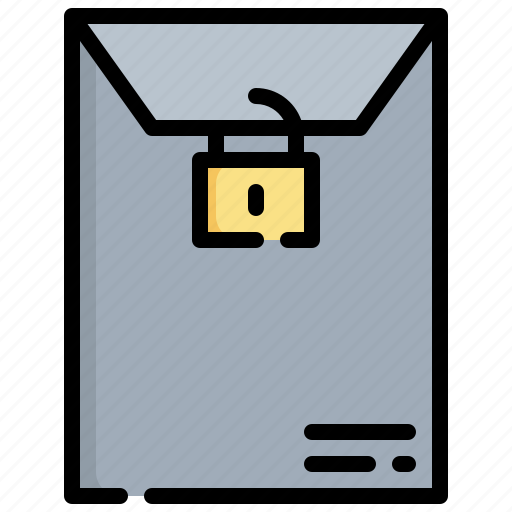 Confidential, secret, document, information, job icon - Download on Iconfinder