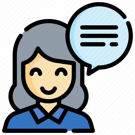 Interview, request, human, resources, chat, bubble icon - Download on Iconfinder
