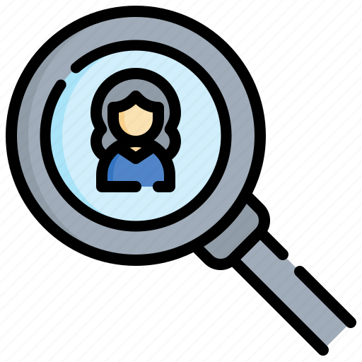 Recruitment, research, investigation, professions, jobs icon - Download on Iconfinder