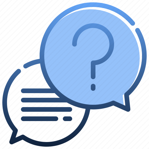 Conversation, question, chat, talk, speech, bubble icon - Download on Iconfinder