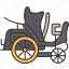 carriage, vintage, chariot, wheel, transport 