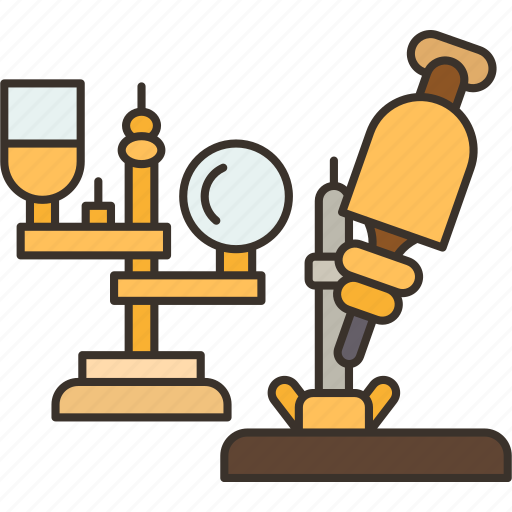 Microscope, compound, magnify, laboratory, science icon - Download on Iconfinder