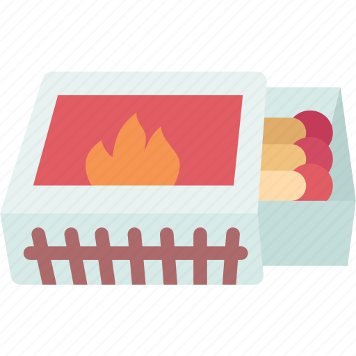 Matchbox, matchstick, ignite, fire, flame icon - Download on Iconfinder