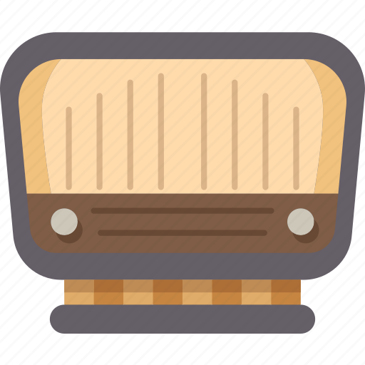 Radio, broadcast, listen, news, frequency icon - Download on Iconfinder
