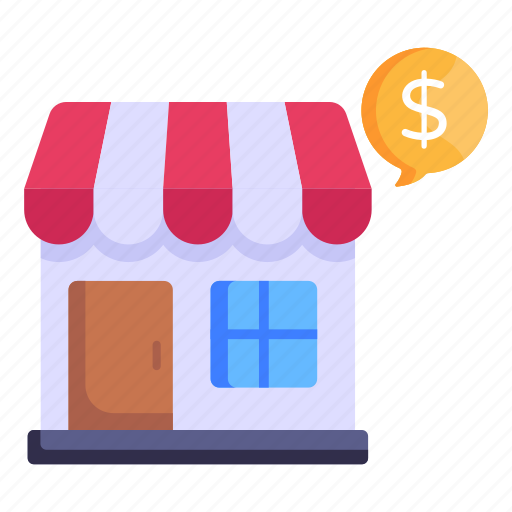 Store, marketplace, pawnshop, shop, dollar shop icon - Download on Iconfinder