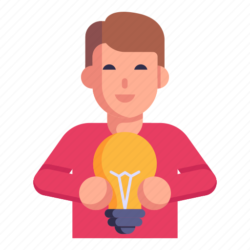 Innovative person, man idea, innovation, creative man, entrepreneur icon - Download on Iconfinder