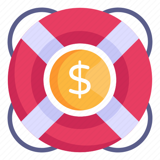 Financial support, business support, financial help, lifebuoy, preserver icon - Download on Iconfinder