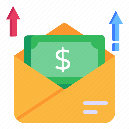 Business mail, financial mail, financial message, letter, envelope icon - Download on Iconfinder
