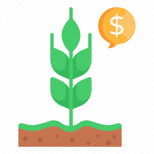Farming investment, agriculture investment, money plant, green revolution, smart farming icon - Download on Iconfinder