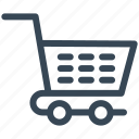shopping cart, shopping, trolley, cart, basket, commerce