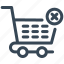 cart, checkout, ecommerce, remove, shopping, store 