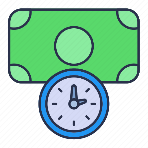 Money, invest, time, office, hours icon - Download on Iconfinder