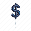 money, balloon, bubble, party, currency, decoration, finance