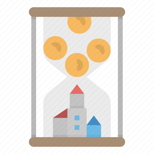 Hourglass, investment, money, time, timer icon - Download on Iconfinder