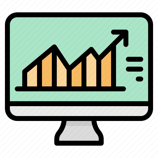 Business, growth, market, monitor, stock icon - Download on Iconfinder
