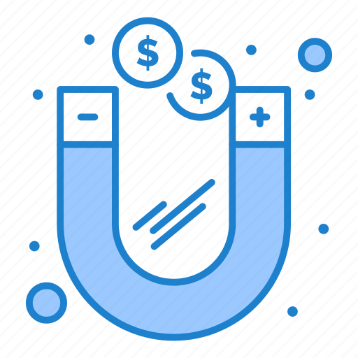 Dollar, investment, magnetic, money icon - Download on Iconfinder