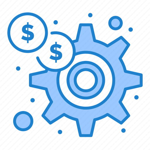 Dollar, finance, gear, marketing icon - Download on Iconfinder
