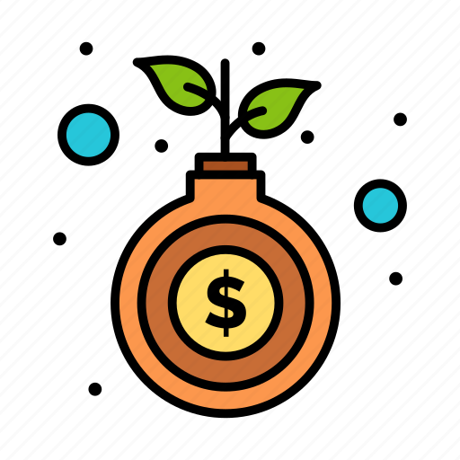 Bag, growth, hand, money icon - Download on Iconfinder